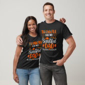 Thankful For My Beautiful Dad Funny Thanksgiving T-shirt (Unisex)