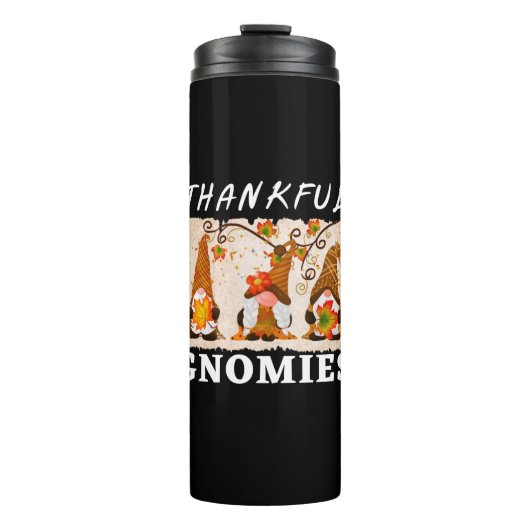 Thankful Gnomies Thermosbeker (Voorkant)