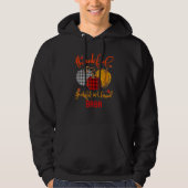Thankful Grateful Blessed Baba Autumn Fall Pumpkin Hoodie (Voorkant)