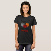 Thankful Grateful Blessed Mawmaw Autumn Fall Pumpk T-shirt (Voorkant volledig)