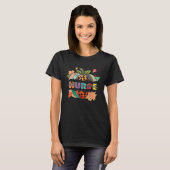 Thankful Grateful Blessed Nurse Pumpkin Leopard Au T-shirt (Voorkant volledig)