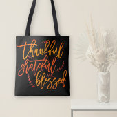 Thankful Grateful Blessed Quote Quote Black Draagtas
