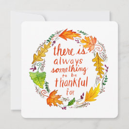 Thankful Greeting Card Kaart