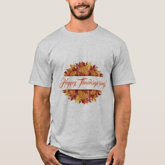 Thankful/Mannen T-shirt (Voorkant)