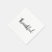 Thankful Paper Napkins Servetten (Hoek)