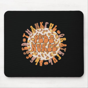 Thankful Peds Neurse Thanksgiving Pediatrische ver Muismat