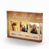 Thankful Photo Collage Thanksgiving  Fotoblokken (Rechts)