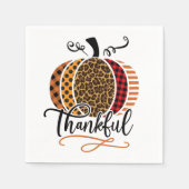 Thankful Pumpkin Patchwork Servet (Voorkant)