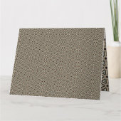 Thankful Tiger met glimlach en heldere ogen Bedankkaart (Achterkant)