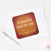 Thankful Treat Sticker -Autumn Warmth (Enveloppe)