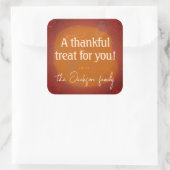Thankful Treat Sticker -Autumn Warmth (Sac)