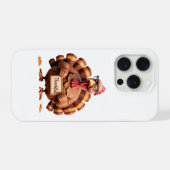 Thankful Turkey Design – Funny Holiday Art (Verso Horizontal)