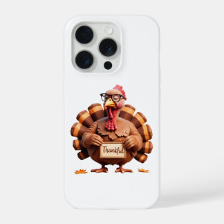 Thankful Turkey Design – Funny Holiday Art iPhone 15 Pro Hoesje