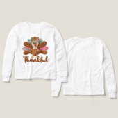 Thankful Turkey Design – Latch Hook Yarn Crochet S (Motif Recto et Verso)