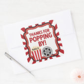 Thanks for Popping By Sticker | Movie Theater  (Envelop)
