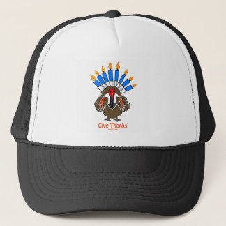 Thanksanukkah Thanksgivukkah turkey menorah gift Trucker Pet