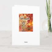 Thanksging Wenskaart Feestdagen Kaart (Achterkant)