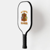 thanksgivi , leraar herfst voor vrouwen pickleball paddle (Links)