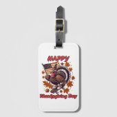 Thanksgiving 2023 bagagelabel (Voorkant (verticaal))