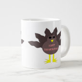 Thanksgiving a attrapé la turquie Mug (Devant droit)