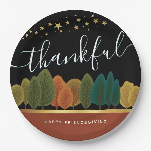 Thanksgiving - Aangepast bord papier (Voorkant)