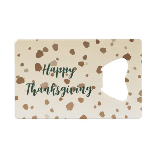 Thanksgiving Acorns (Devant (Horizontal))