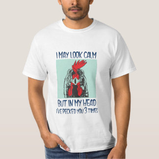 Thanksgiving Angry Chicken T-shirt