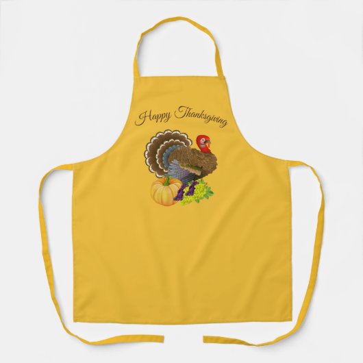 Thanksgiving Apron Schort (Voorkant)