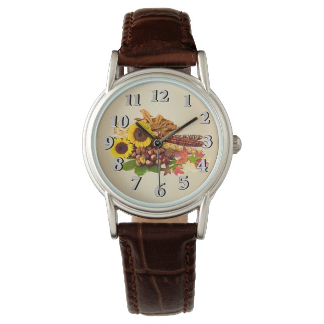 Thanksgiving-array Horloge (Voorkant)