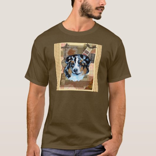 THANKSGIVING AUSTRALIAN SHEPHERD T-SHIRT (Voorkant)