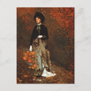 Thanksgiving Autumn Fine Art Holiday Briefkaart