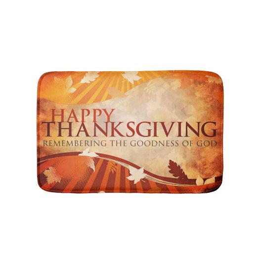 Thanksgiving Badmat (Voorkant)