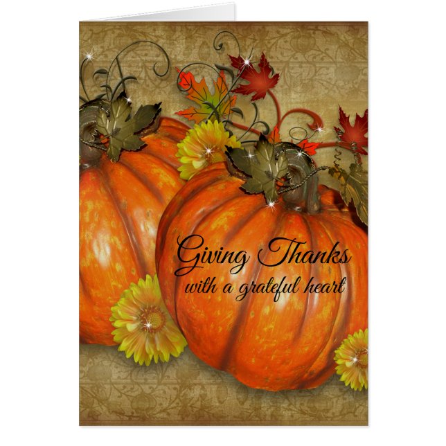 Thanksgiving Bedankt (Voorkant)