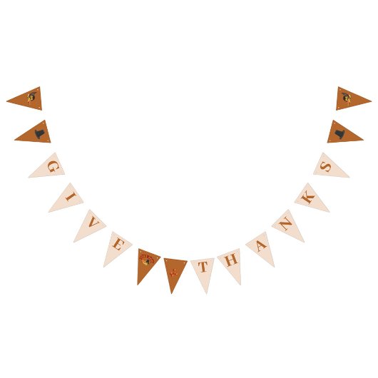 Thanksgiving Bedankt geven Vlaggetjes