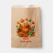 Thanksgiving Bedankzakje (Voorkant)