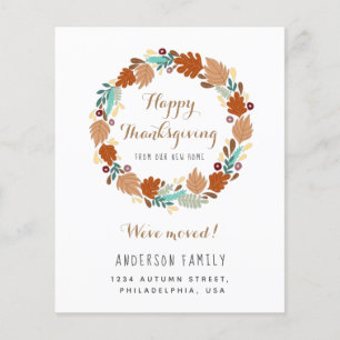 Thanksgiving begroting met mededeling van wijzigin