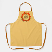 Thanksgiving Bijbelcitaat najaar lef Schort (Voorkant)