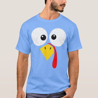 Thanksgiving bijpassende gezins- grappige kalkoen t-shirt