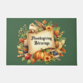 Thanksgiving Blessing Doormat Deurmat