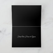 Thanksgiving Blessings Fall kleuren Night Sky Feestdagen Kaart (Binnen)