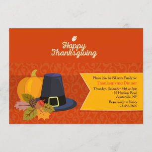 Thanksgiving Bliss Uitnodiging