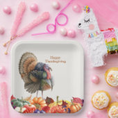 Thanksgiving Bord papier Turkije (Feest)