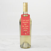 Thanksgiving - Bottle Hanger Labels (Op fles)