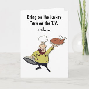 **THANKSGIVING** BRENG DE TURKSE HUMOR AAN KAART
