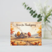 Thanksgiving Briefkaart (Staand voorkant)
