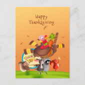 Thanksgiving Briefkaart (Voorkant)