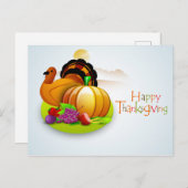 Thanksgiving Briefkaart (Voorkant / Achterkant)