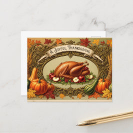 Thanksgiving Briefkaart
