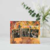 Thanksgiving Briefkaart (Staand voorkant)