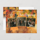 Thanksgiving Briefkaart (Voorkant / Achterkant)